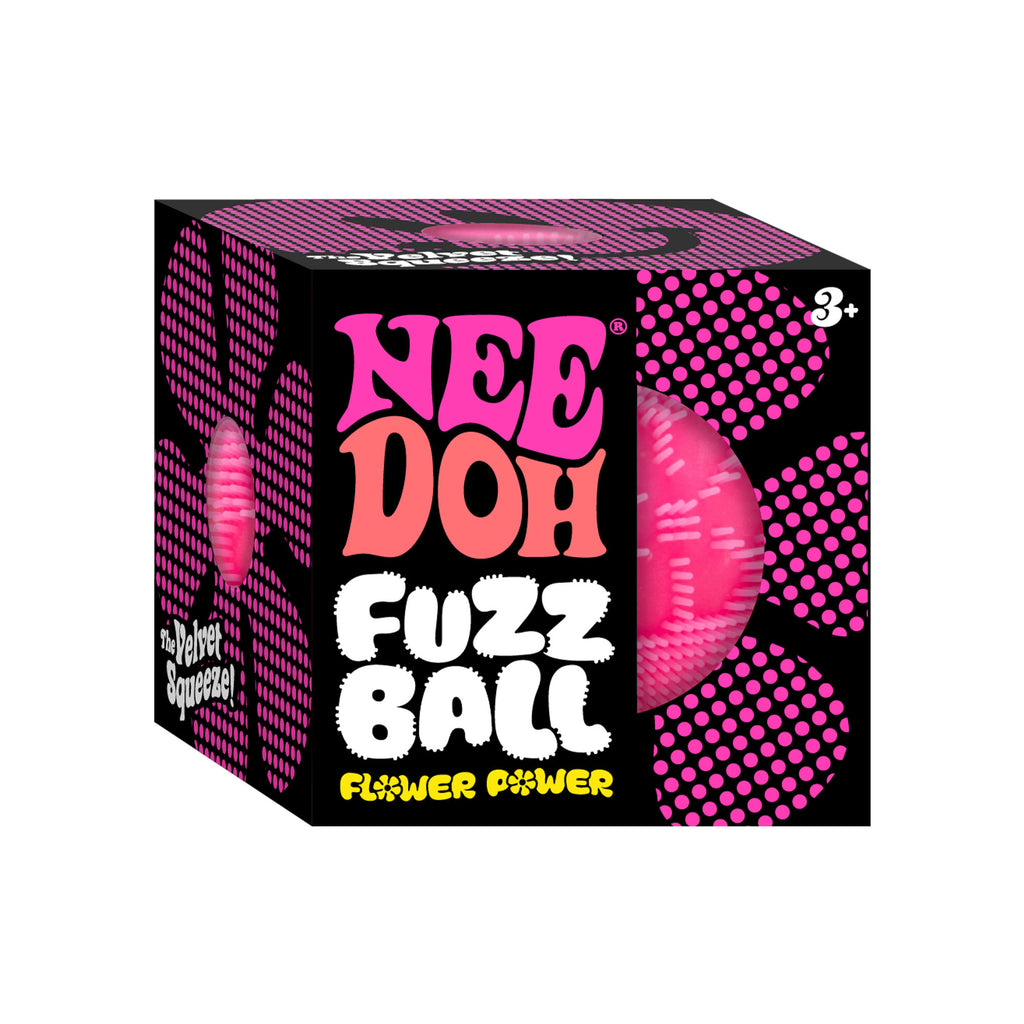 Needoh Fuzz Ball Flower Power