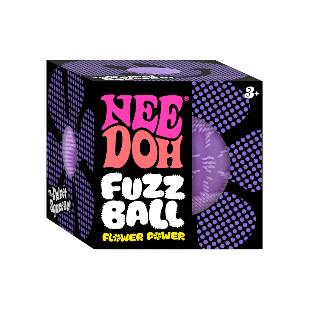 Needoh Fuzz Ball Flower Power